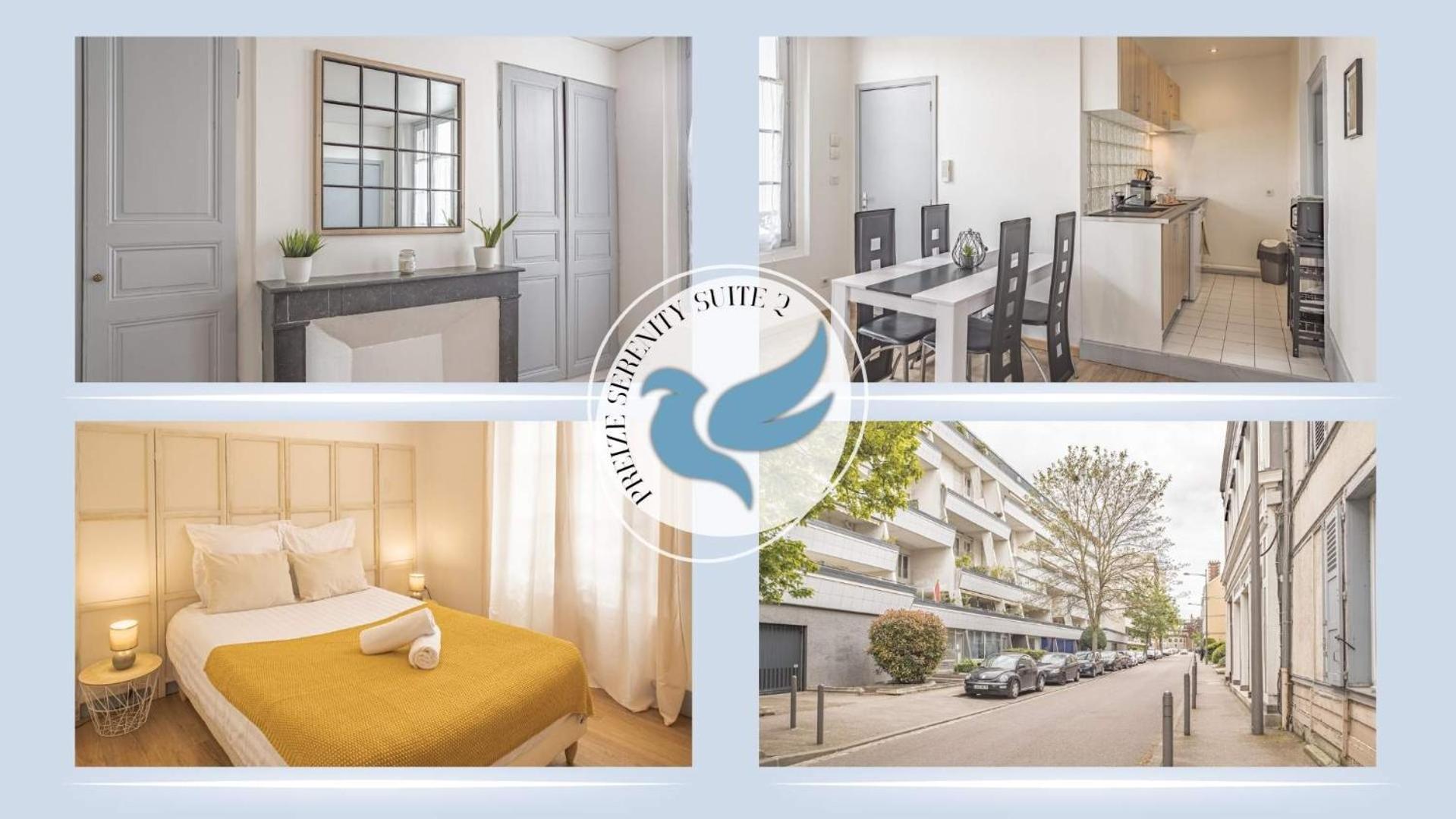 Preize Serenity Suite 2 - Hypercentre - 2 Pers. Troyes Dış mekan fotoğraf